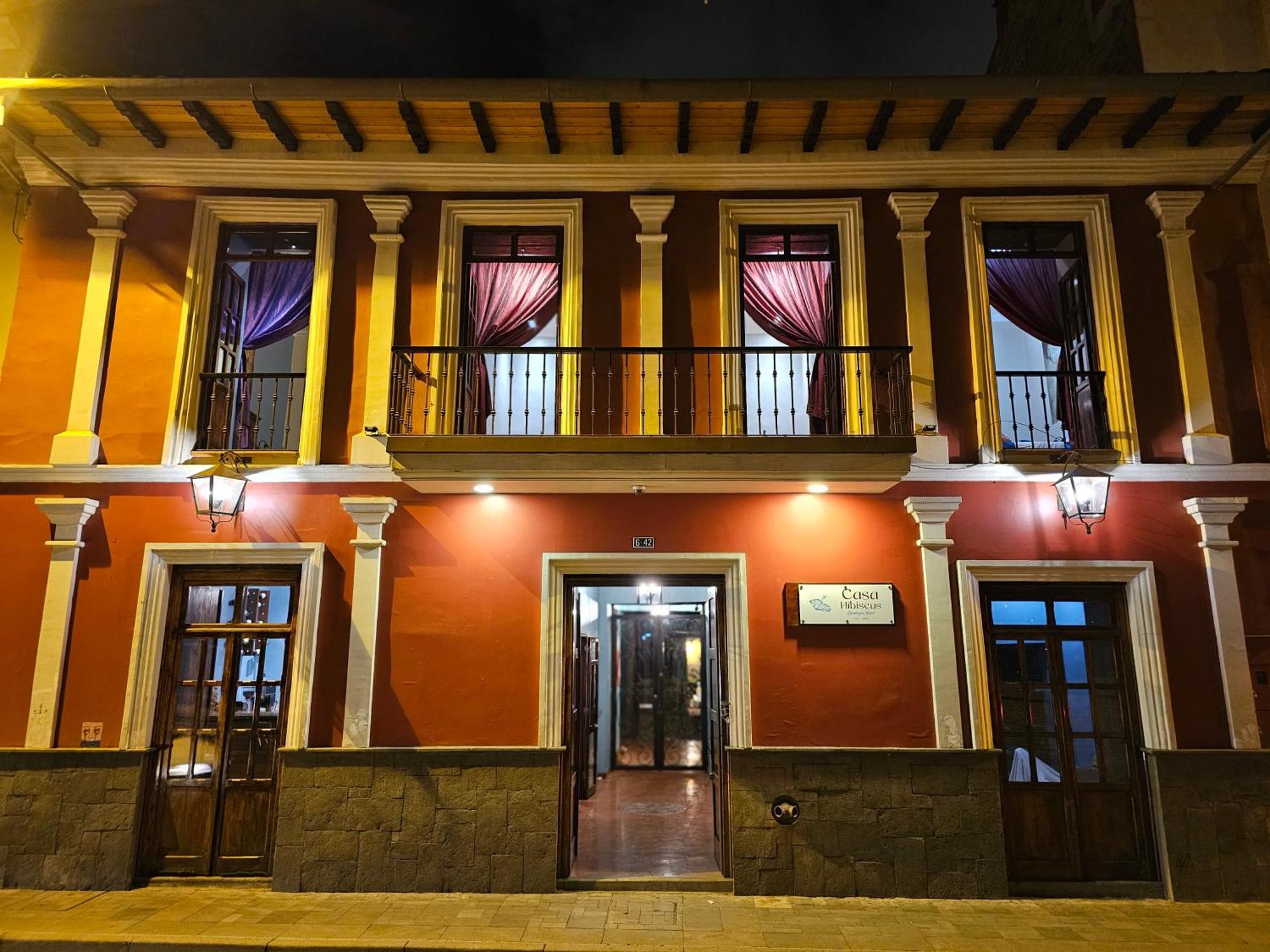 Casa Hibiscus Boutique Hotel Cuenca Luaran gambar